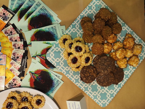 Thankfully, it wasn’t a first, nor a last, for delicious treats by Expo’s resident chef (and Nonfiction Editor) Annlee Ellingson.