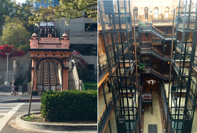 Angels Flight Bradbury Building DTLA