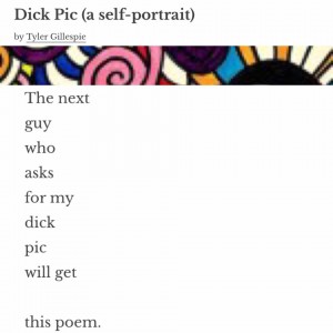 Tyler Gillespie Dick Pic Expo Recommends Laura Rensing