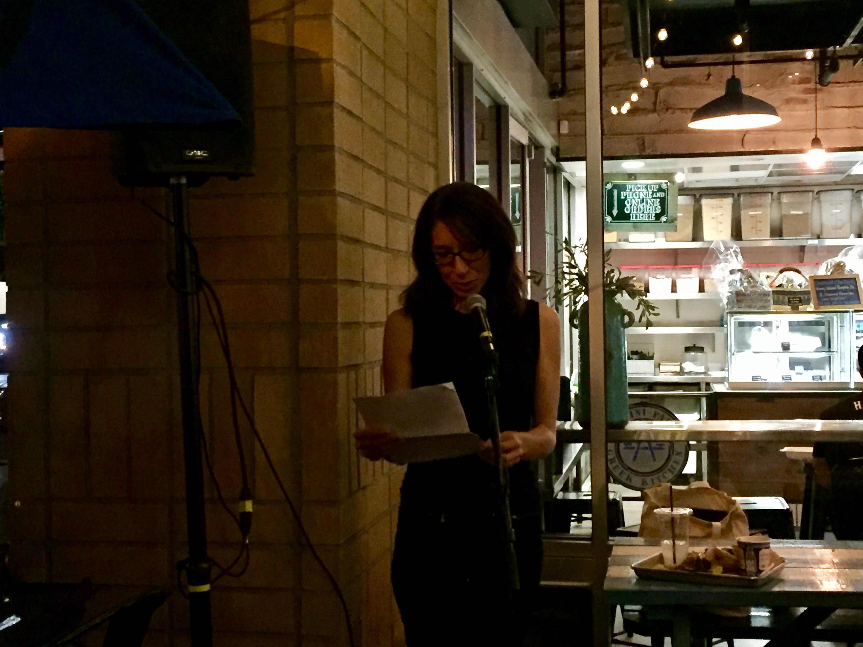 Melissa Secola proves flash isn't just for fiction at Lit Crawl L.A.
