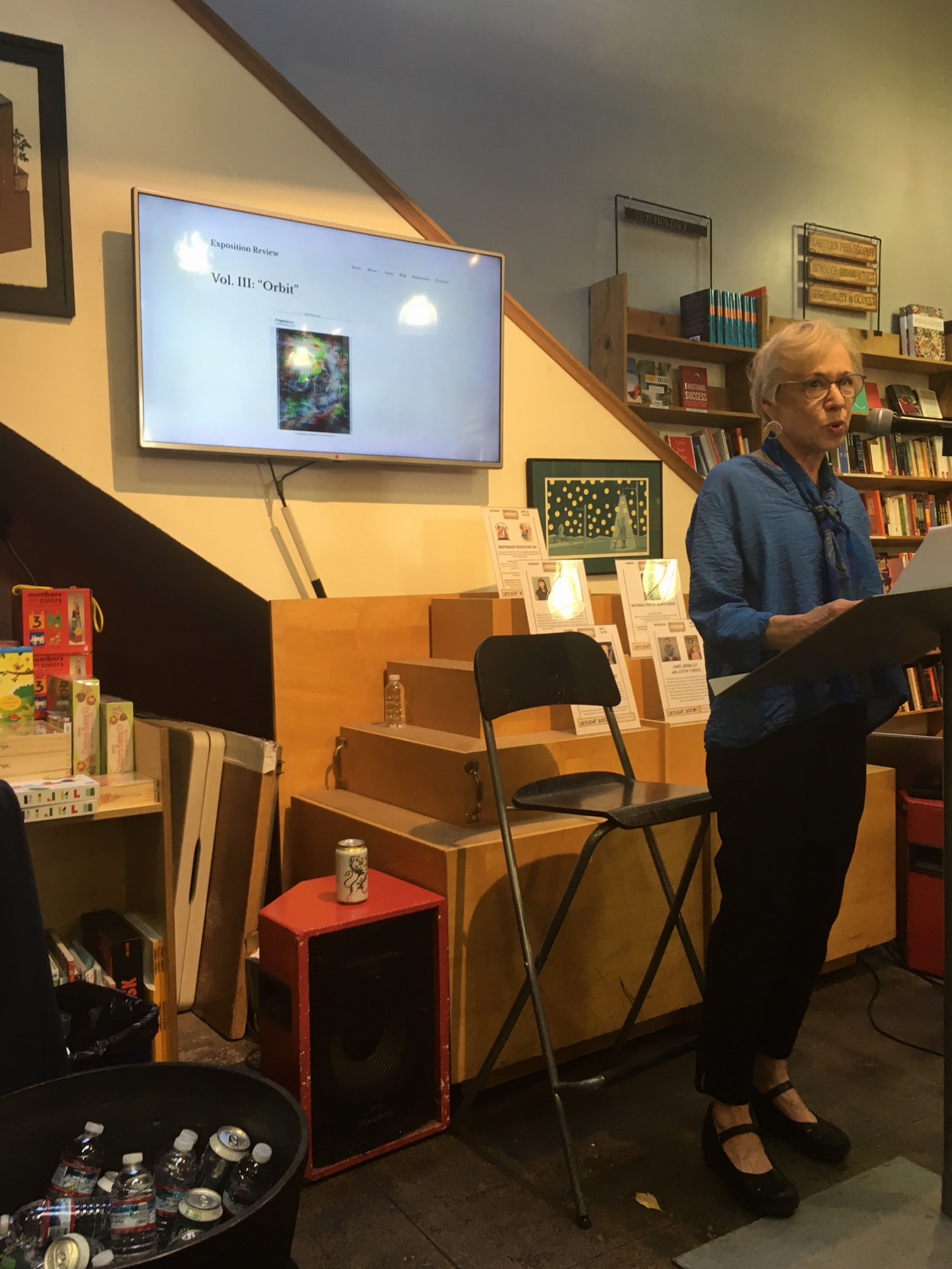 Renee C. Winter reading from "When Daughters Float out of Orb"