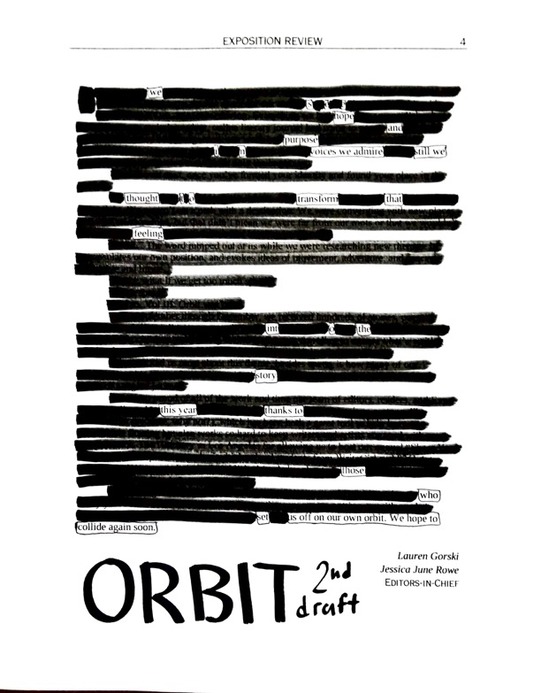Expo, Erased: "Orbit"