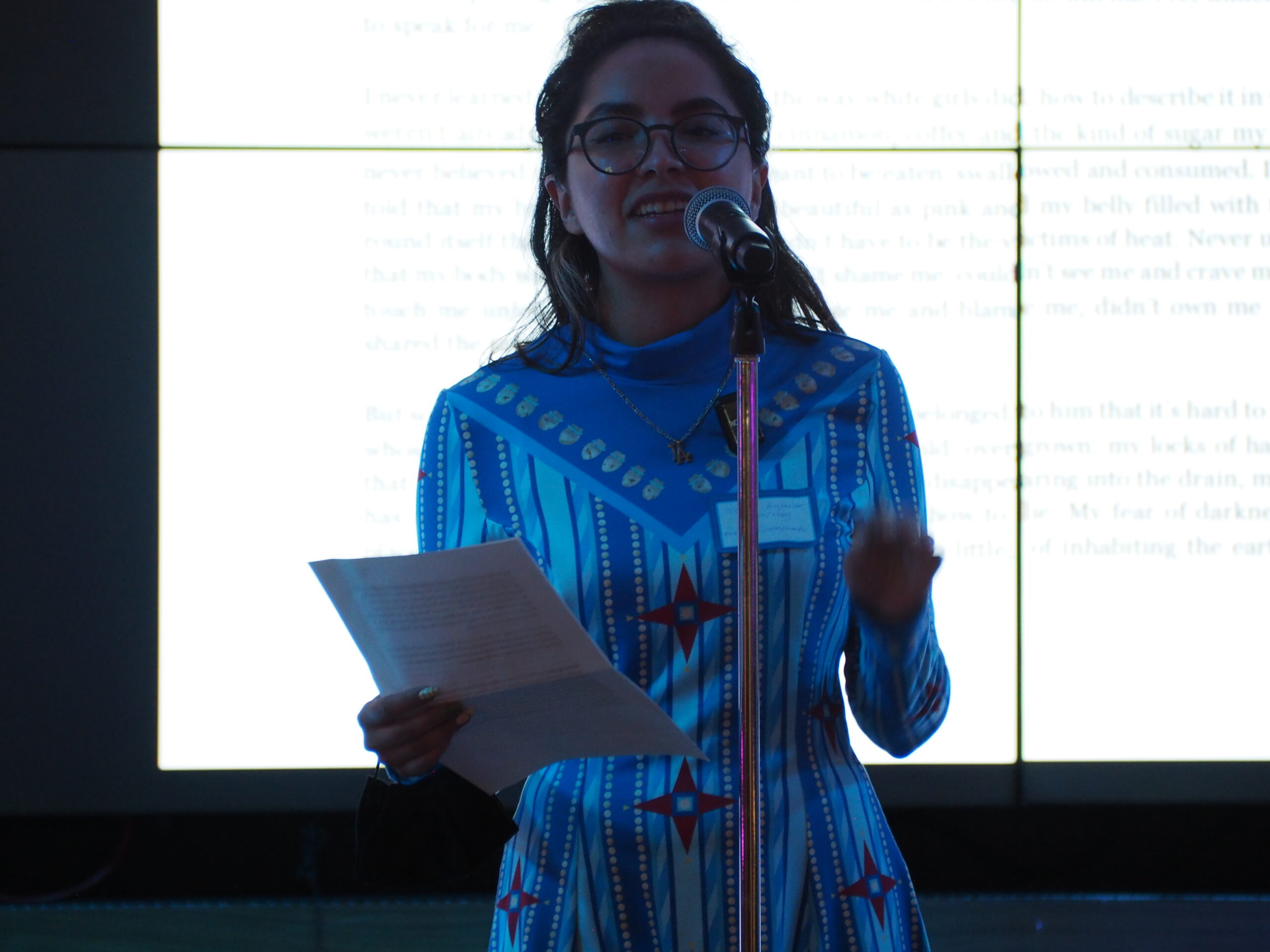 “It’s probably one of my favorite pieces I’ve ever written," said Sofía Aguilar of her Vol. VI: "Hunger" poem.